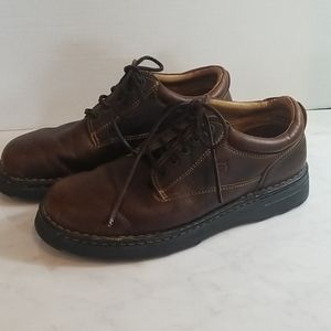 Mens BORN Leather Lace Up Shoes B6226 10.5D